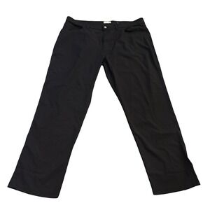 Tasc Performance Mens Black Bamboo Straight‎ Leg 5-Pocket Pants 38x30 RN129212